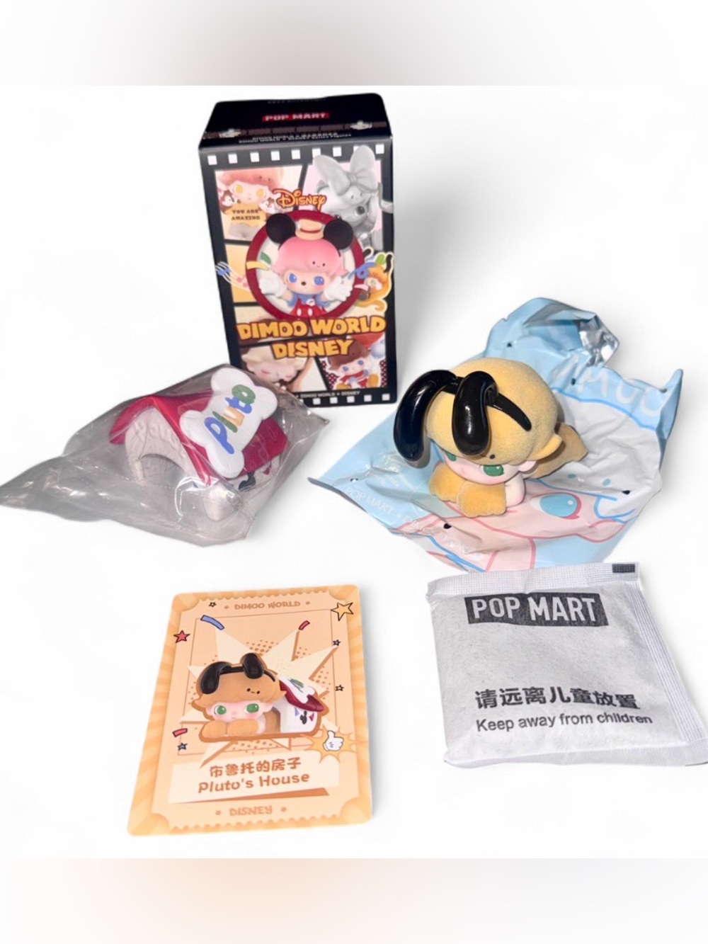 New POP MART DIMOO World × Disney – Confirmed Pluto’s House 🐾🏠